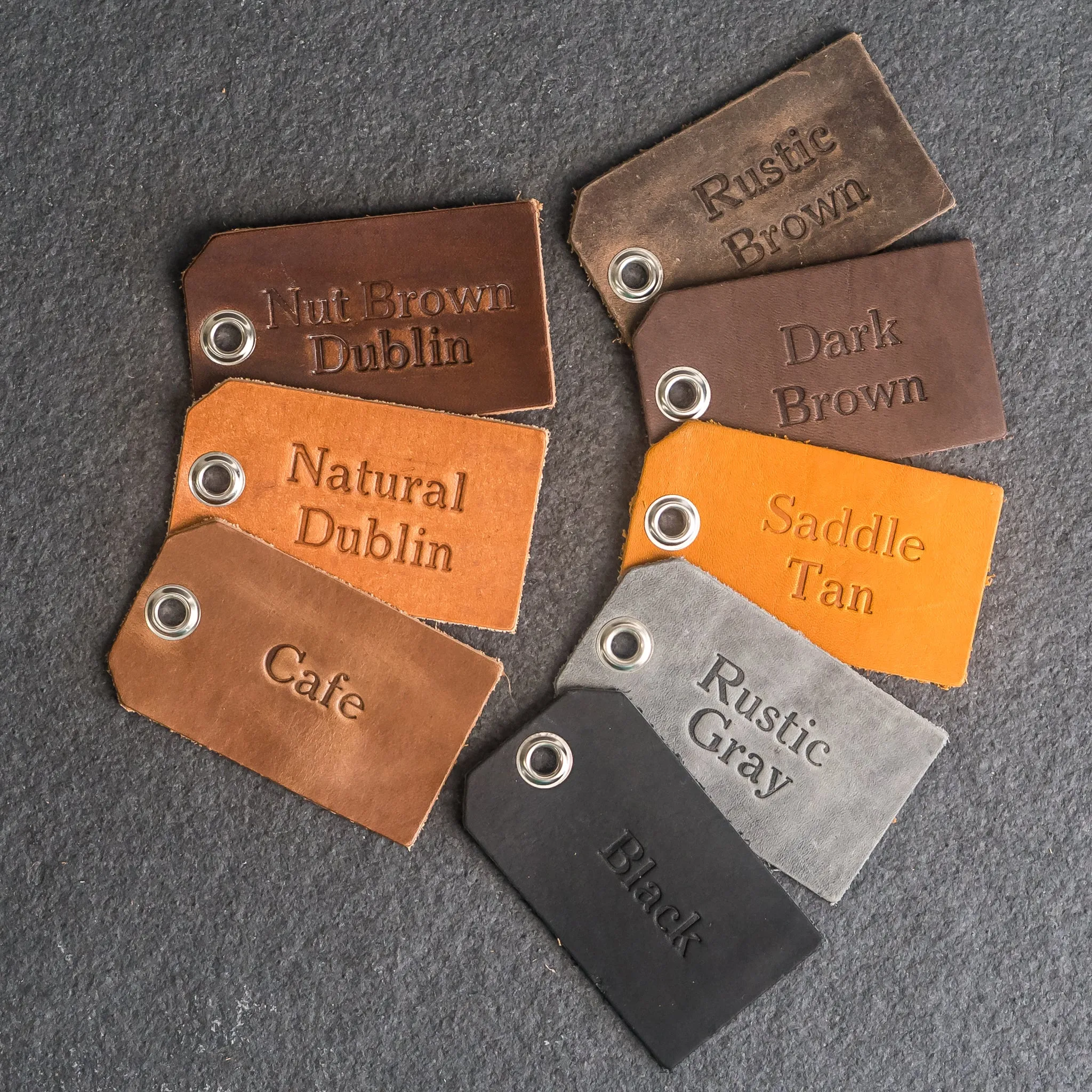 Bison Leather Patches with optional Velcro added