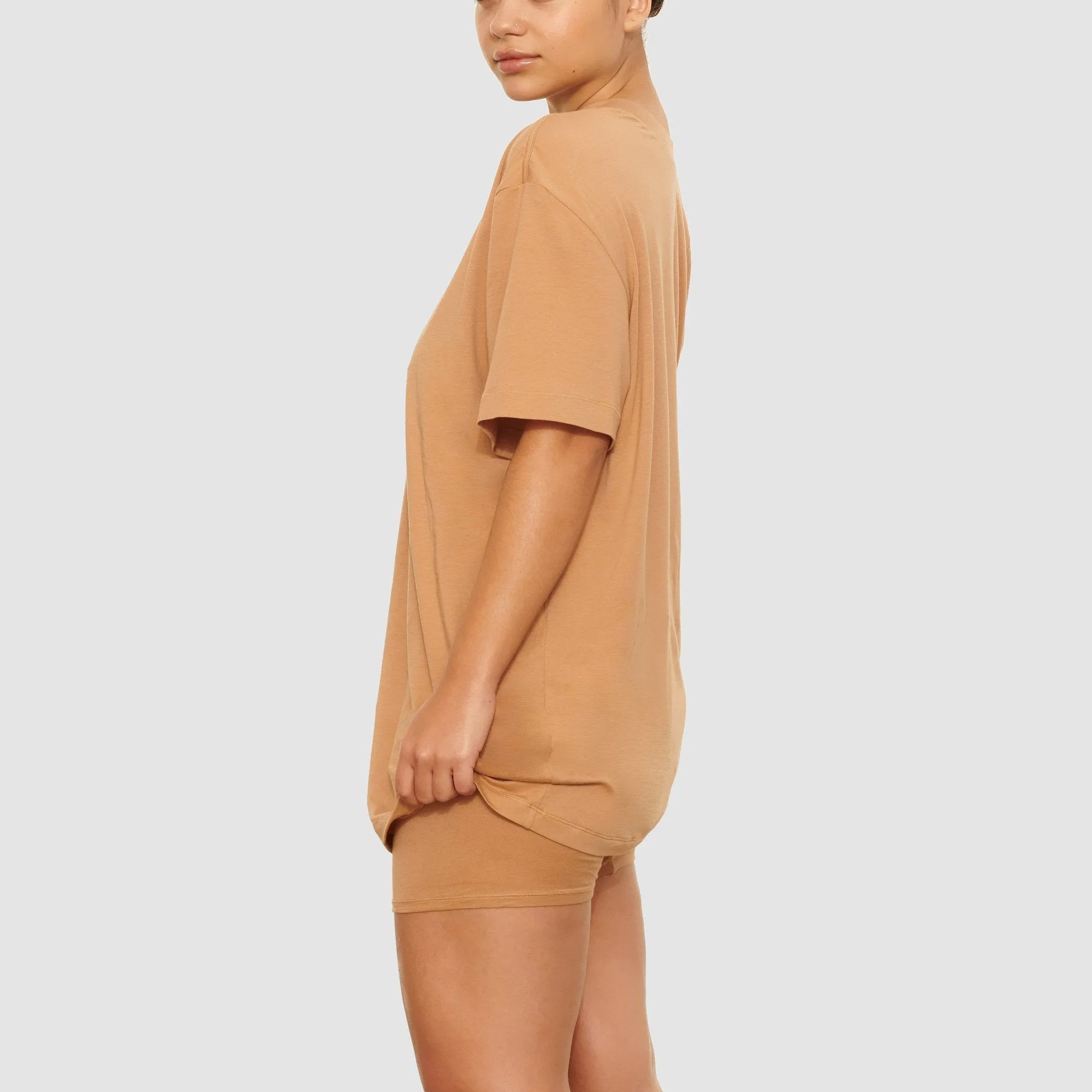 BOYFRIEND T-SHIRT | OCHRE