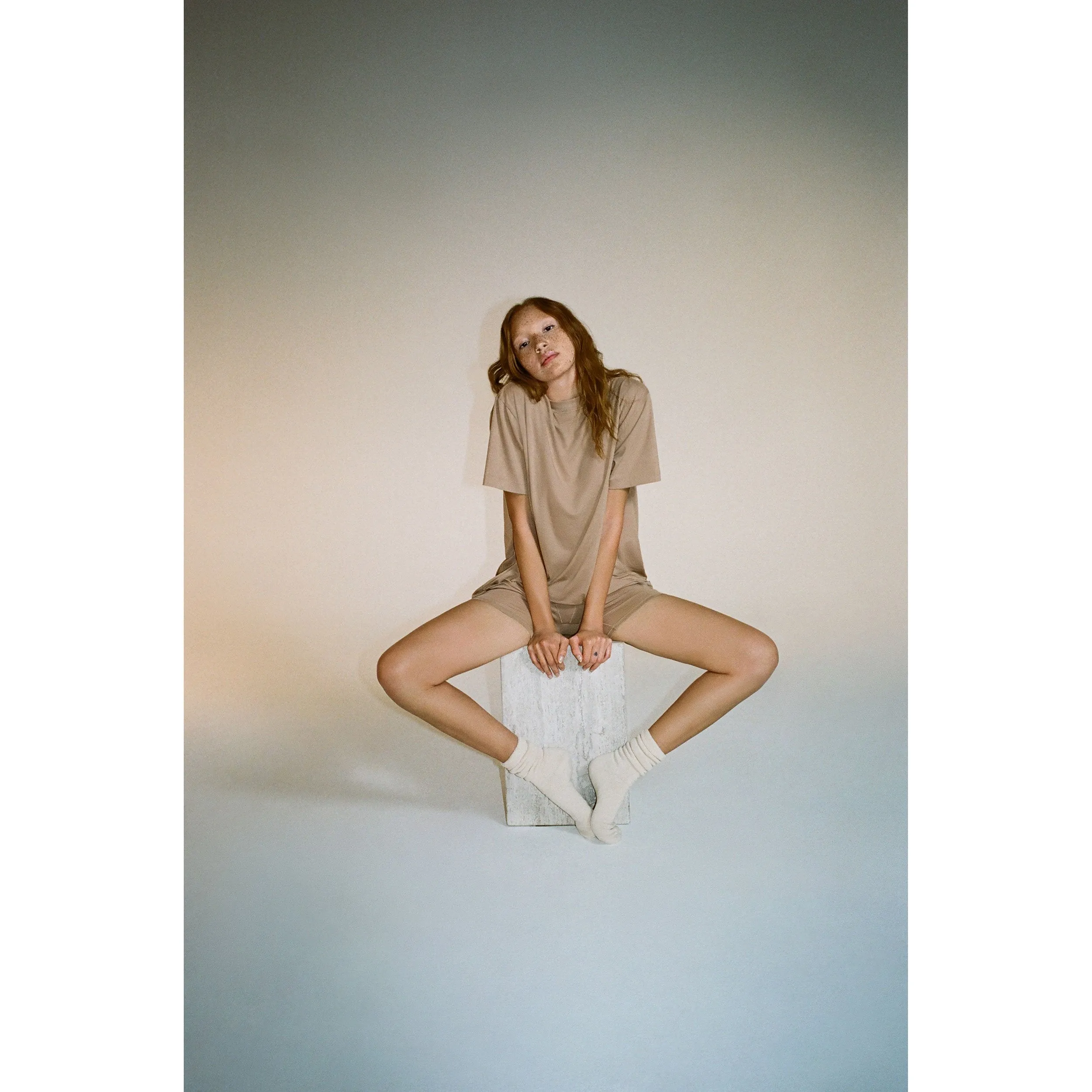 BOYFRIEND T-SHIRT | OCHRE
