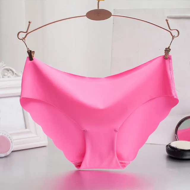 HOT SALE Ultra-thin Comfort Underwear women Seamless Panties for women seamless cotton Briefs women Low-Rise ruffles undewear