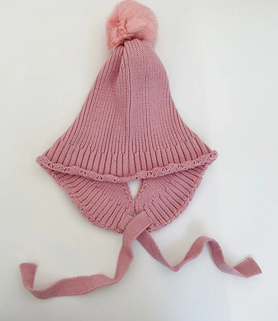 Kids  Pom Pom Hats