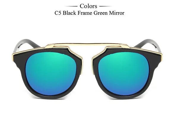 New Fashion Cat Eye Sunglasses Women Brand Designer Vintage Sun Glasses Men Woman UV400 Glasses Oculos De Sol Feminino MA017