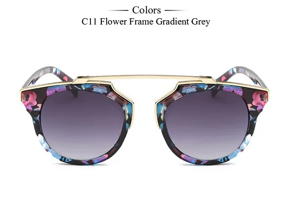 New Fashion Cat Eye Sunglasses Women Brand Designer Vintage Sun Glasses Men Woman UV400 Glasses Oculos De Sol Feminino MA017