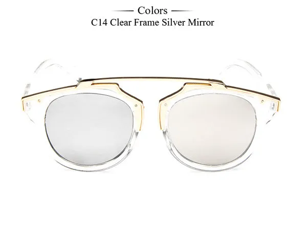 New Fashion Cat Eye Sunglasses Women Brand Designer Vintage Sun Glasses Men Woman UV400 Glasses Oculos De Sol Feminino MA017