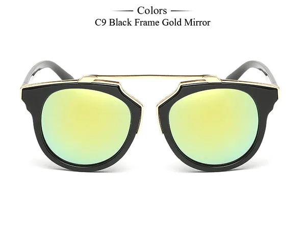New Fashion Cat Eye Sunglasses Women Brand Designer Vintage Sun Glasses Men Woman UV400 Glasses Oculos De Sol Feminino MA017