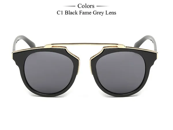New Fashion Cat Eye Sunglasses Women Brand Designer Vintage Sun Glasses Men Woman UV400 Glasses Oculos De Sol Feminino MA017