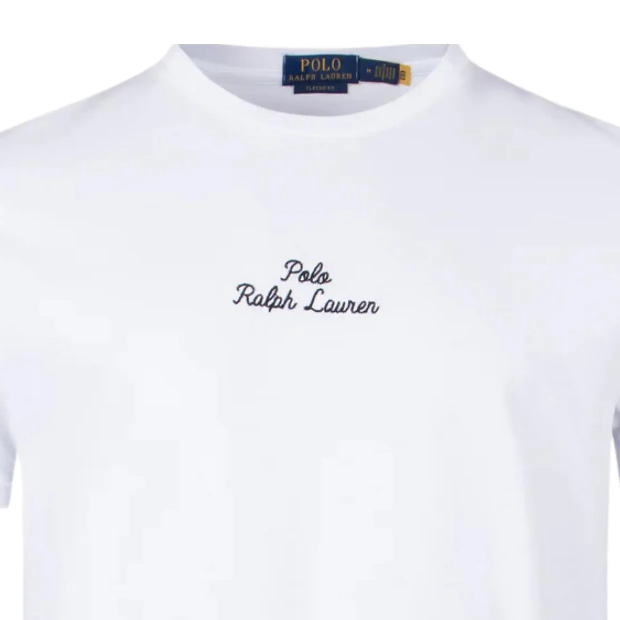 Polo Ralph Lauren Embroidered Logo White T-Shirt