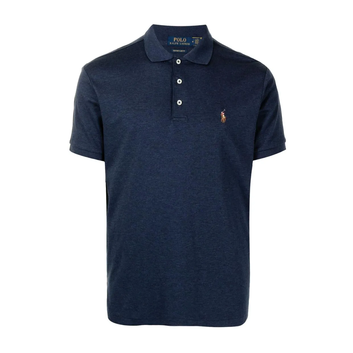 Polo Ralph Lauren Embroidery Logo Spring Navy Polo Shirt