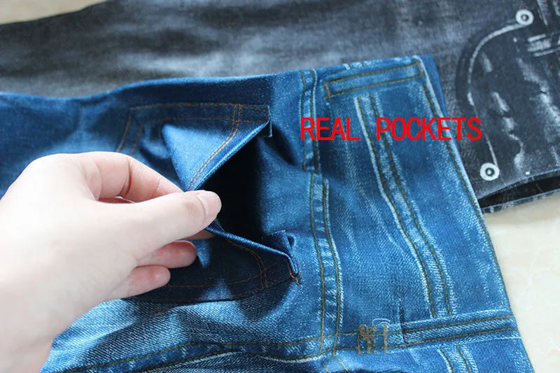 VenusFox Fashion Fitness 2 Pockets Jegging