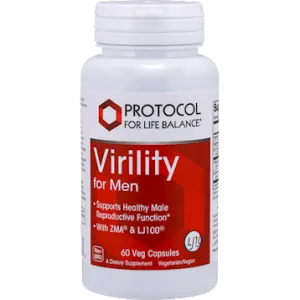 Virility For Men 60 vcaps by Protocol For Life Balance