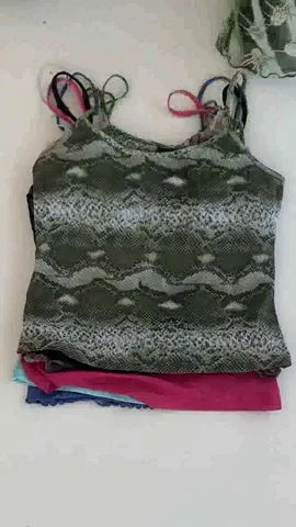 Y2K Printed Mesh Tank Tops(SS-030)
